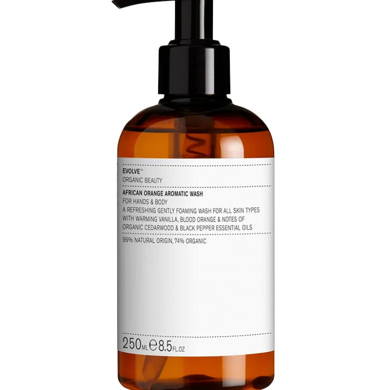 Evolve Organic Beauty African Orange Aromatic Wash (250 ml)