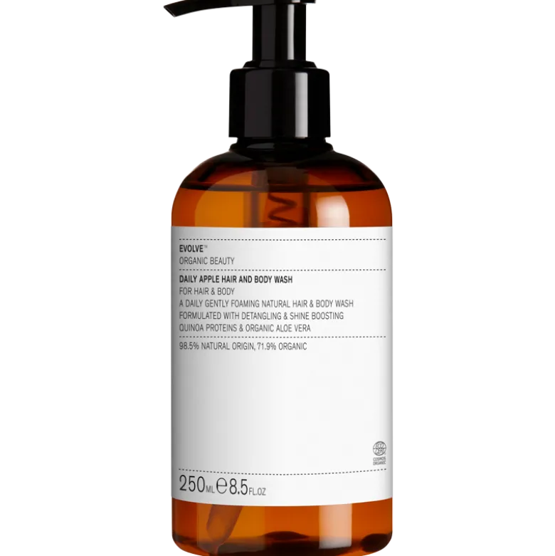 Evolve Organic Beauty Daily Apple Hair And Body Wash (250 ml)