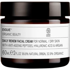 Evolve Organic Beauty Daily Renew Facial Cream (60 ml)