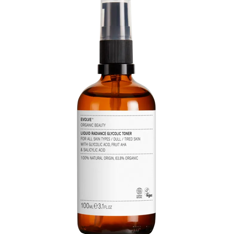 Evolve Organic Beauty Liquid Radiance Glycolic Toner (100 ml)