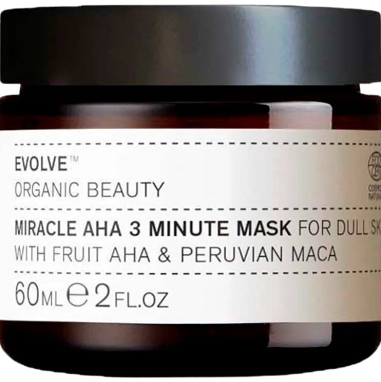 Evolve Organic Beauty Miracle AHA 3 Minute Mask (60 ml)