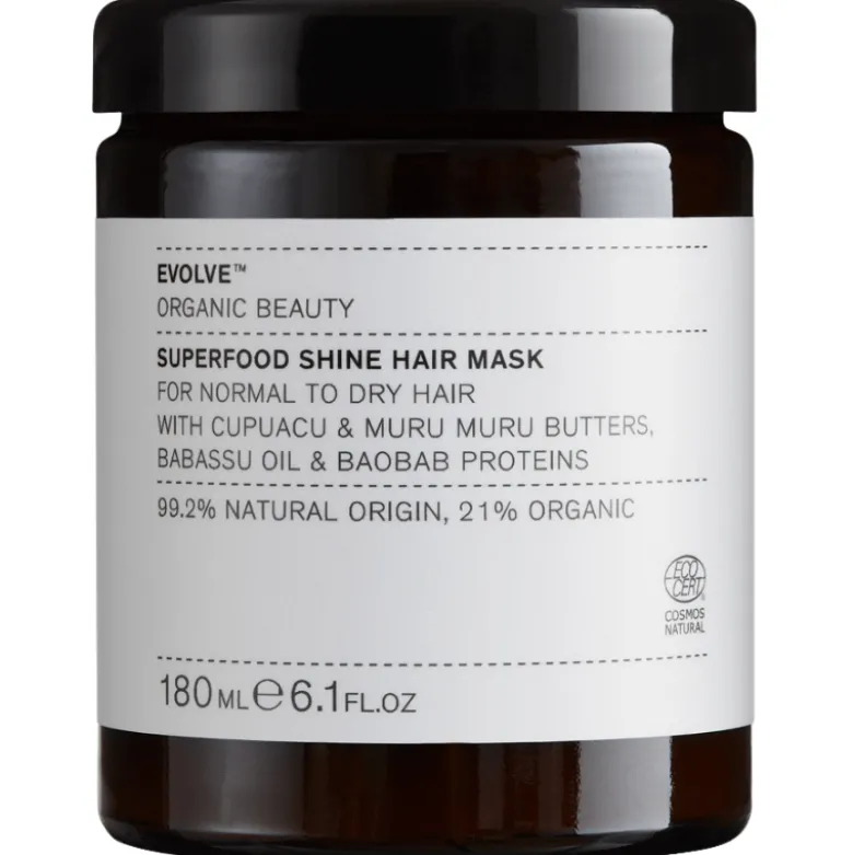 Evolve Organic Superfood Shine Hair Mask (180 ml)