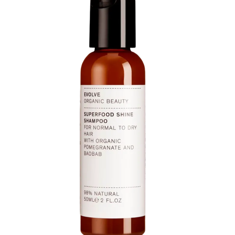Evolve Organic Superfood Shine Shampoo (50 ml)