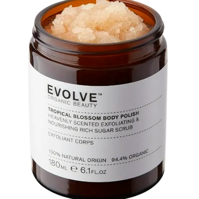 Evolve Organic Tropical Blossom Body Polish (180 ml)