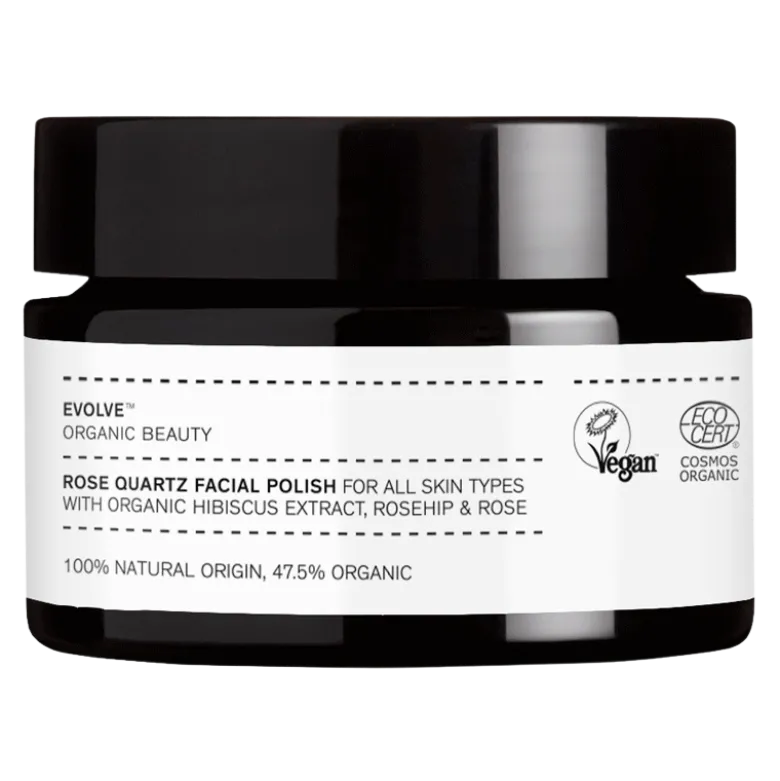 Evolve Rose Quartz Facial Polish Travel Size (30 ml)