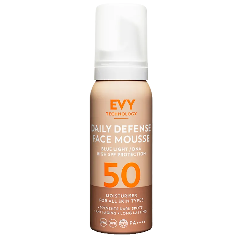 EVY TECHNOLOGY Daily Defense Face Mousse SPF50 (75 ml)
