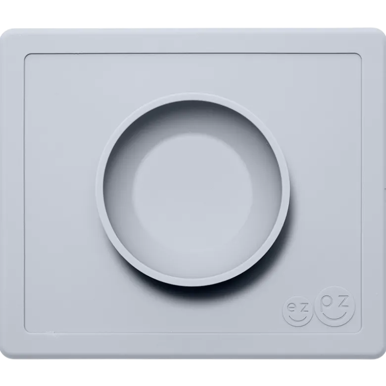 EZPZ Happy Bowl Grey Blue (1 stk)