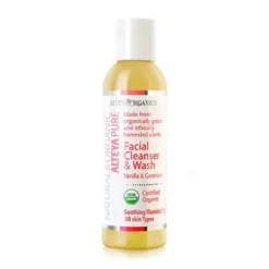 Facial cleanser vanilla og geranium