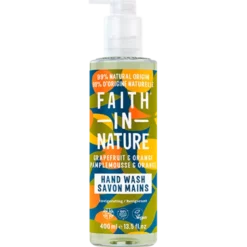 Faith In Nature Håndsæbe Grape & Orange (400 ml)