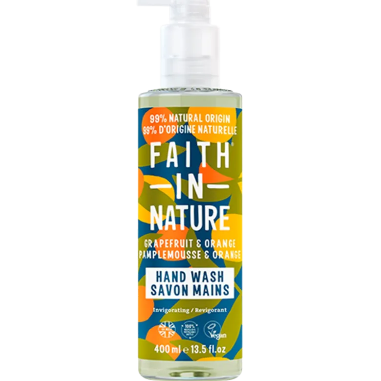 Faith In Nature Håndsæbe Grape & Orange (400 ml)