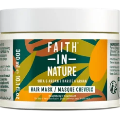 Faith In Nature Shea & Argan Hårmaske (300 ml)