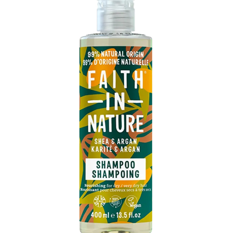 Faith In Nature Shea & Argan Shampoo (400 ml)