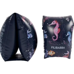 Filibabba Badevinger Alfie Rainbow Reef (1 sæt)