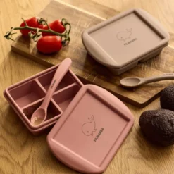 Filibabba Frysebakke Til Babymad 4x65 ml Rose Mix (2 stk)