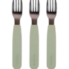 Filibabba Silikone Gafler Green (3 stk)