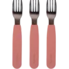 Filibabba Silikone Gafler Rose (3 stk)