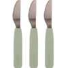Filibabba Silikone Knive Green (3 stk)