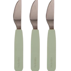 Filibabba Silikone Knive Green (3 stk)