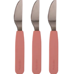 Filibabba Silikone Knive Rose (3 stk)