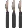 Filibabba Silikone Knive Stone Grey (3 stk)
