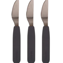 Filibabba Silikone Knive Stone Grey (3 stk)