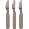 Filibabba Silikone Knive Warm Grey (3 stk)