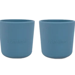 Filibabba Silikone Kop Powder Blue (2 stk)