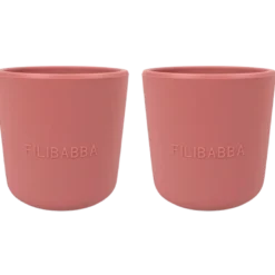 Filibabba Silikone Kop Rose (2 stk)