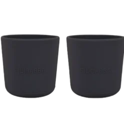 Filibabba Silikone Kop Stone Grey (2 stk)