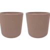 Filibabba Silikone Kop Warm Grey (2 stk)