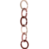 Filibabba Silikone Ophængsringe Rose (1 stk)