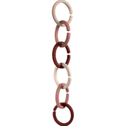 Filibabba Silikone Ophængsringe Rose (1 stk)