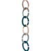 Filibabba Silikone Ophængsringe Blue (1 stk)
