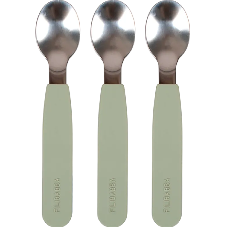 Filibabba Silikone Skeer Green (3 stk)