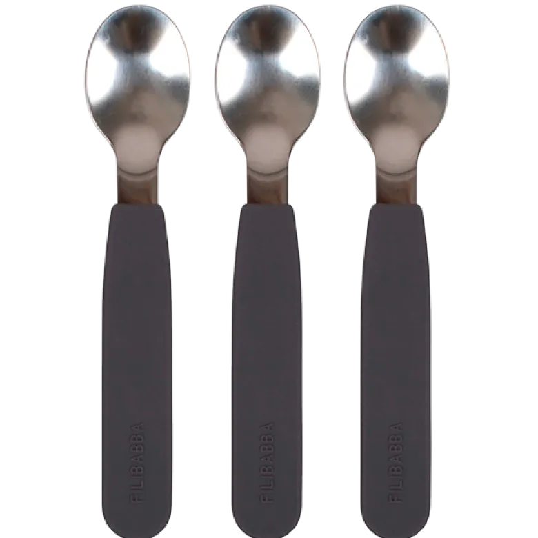 Filibabba Silikone Skeer Stone Grey (3 stk)
