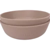 Filibabba Silikone Skål Warm Grey (2 stk)