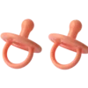 Filibabba Silikone Sutter Coral (2 stk)