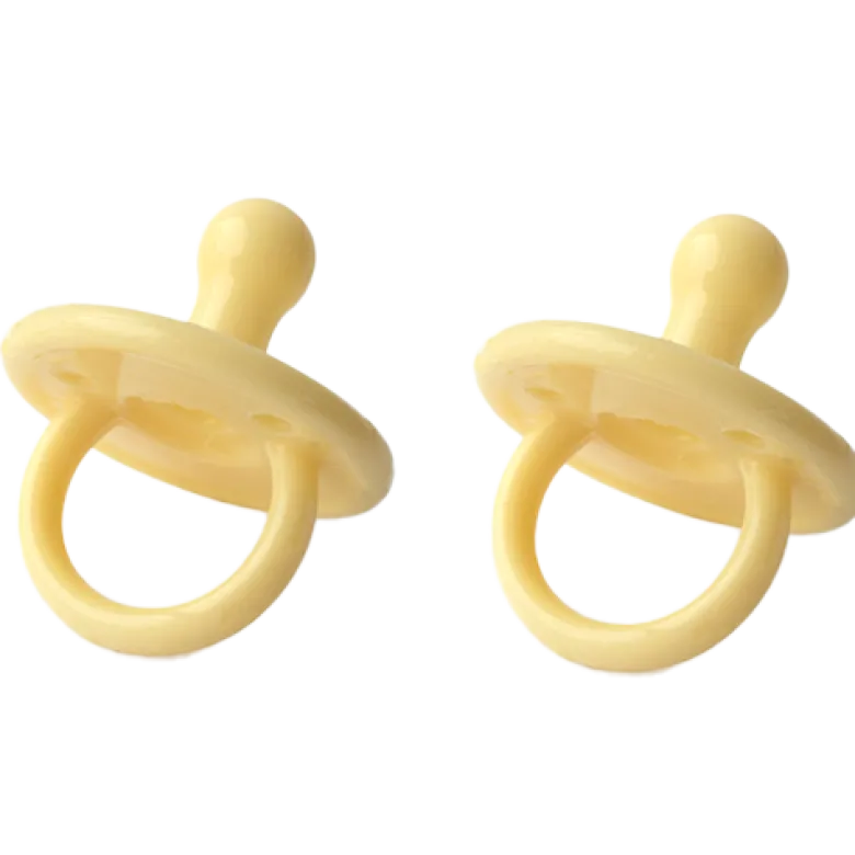 Filibabba Silikone Sutter Pale Banana (2 stk)
