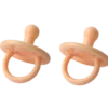 Filibabba Silikone Sutter Peach (2 stk)