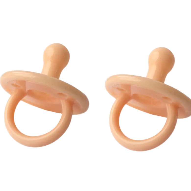 Filibabba Silikone Sutter Peach (2 stk)