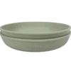 Filibabba Silikone Tallerken Green (2 stk)
