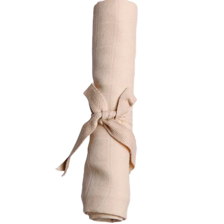 Filibabba Stofble Gots Muslin Pinkish White (1 stk)