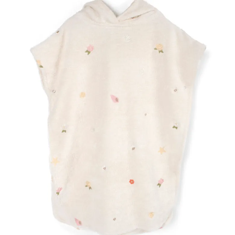Filibabba Strandponcho M. Broderi Gots - Ocean Blossom (1 stk)