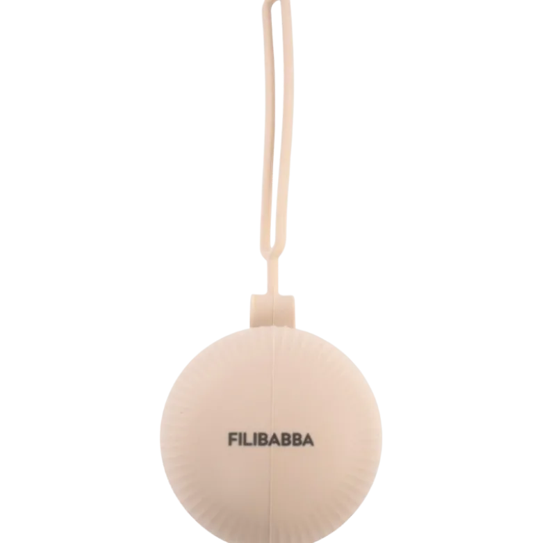 Filibabba Sutteholder Silikone Offwhite (1 stk)