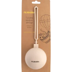 Filibabba Sutteholder Silikone Offwhite (1 stk)