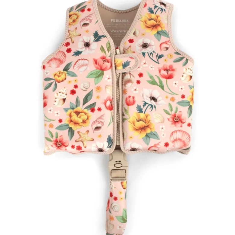 Filibabba Svømmevest 2-4 år - Ocean Blossom (1 stk)