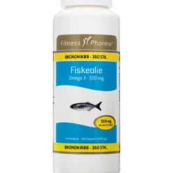 Fitness Pharma fiskeolie 500 mg (360 stk)