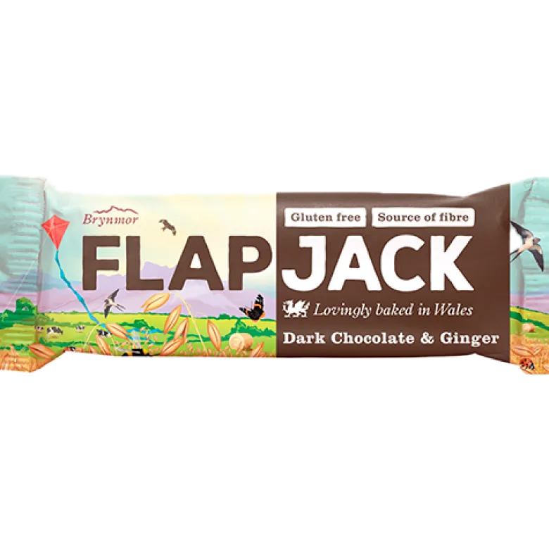 Flapjack Dark Chocolate & Ginger (80 g)
