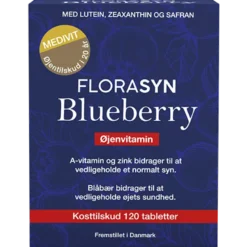 Florasyn Blueberry Øjenvitamin (120 tabl)