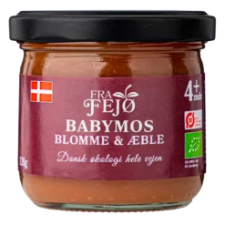 Fra Fejø Babymos Blomme/Æble Ø (120 g)